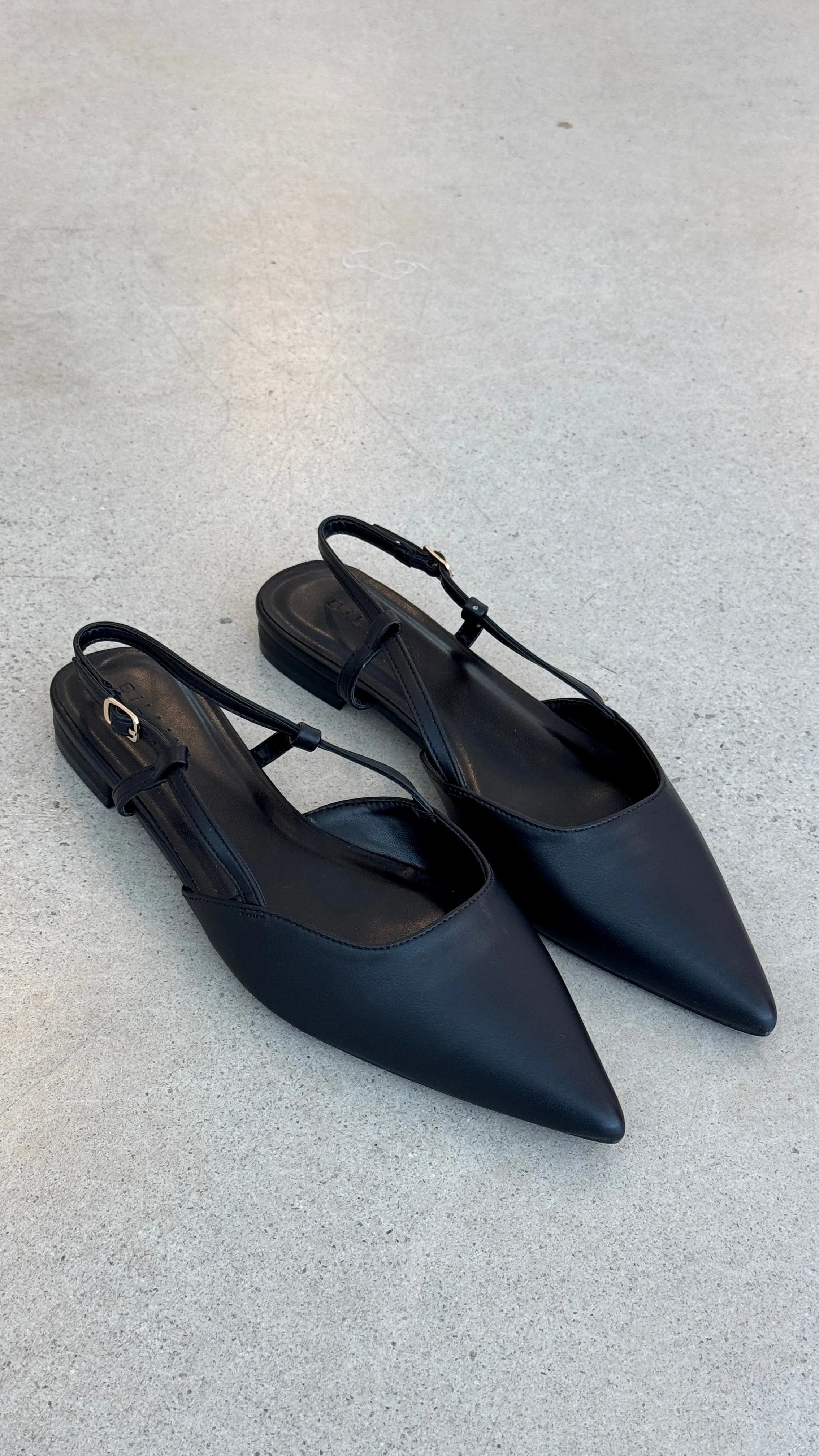 Iver Ballet Flats - Black sold by Billy J