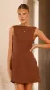 Rafiki Mini Dress - Chocolate sold by Billy J