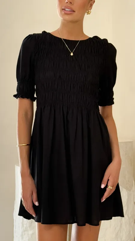 Yana Mini Dress - Black sold by Billy J