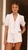 Maribel Tie Front Shirt - White sold by Billy J