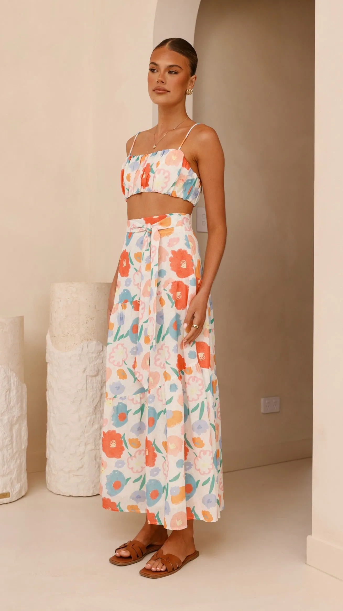 Saraya Top and Skirt Set - Floral Dream sold by Billy J product image thumbnail 4