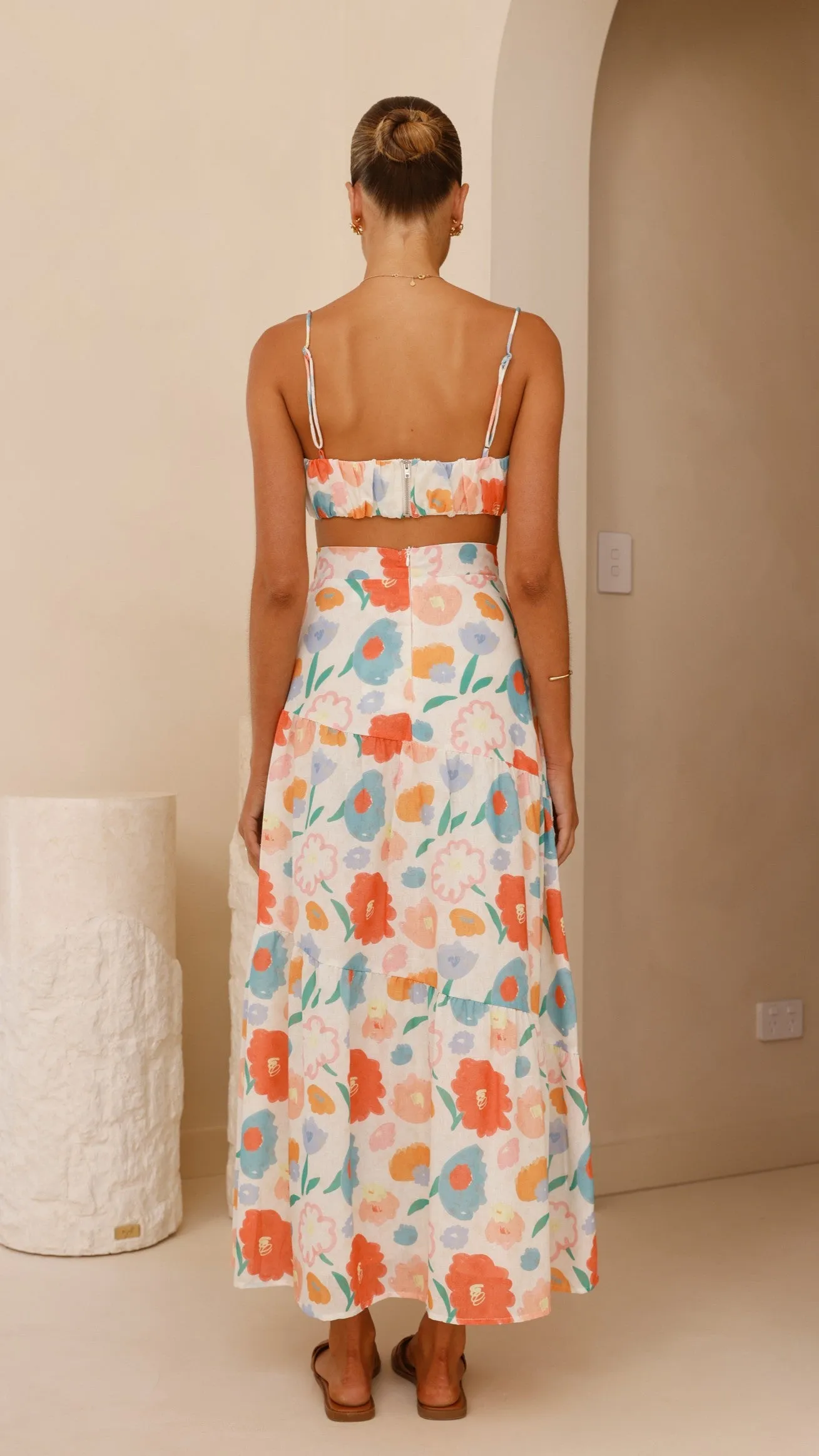 Saraya Top and Skirt Set - Floral Dream sold by Billy J product image thumbnail 2