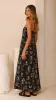 Connie Maxi Dress - Black/Beige Cowgirl sold by Billy J