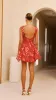Canika Mini Dress - Red Floral sold by Billy J