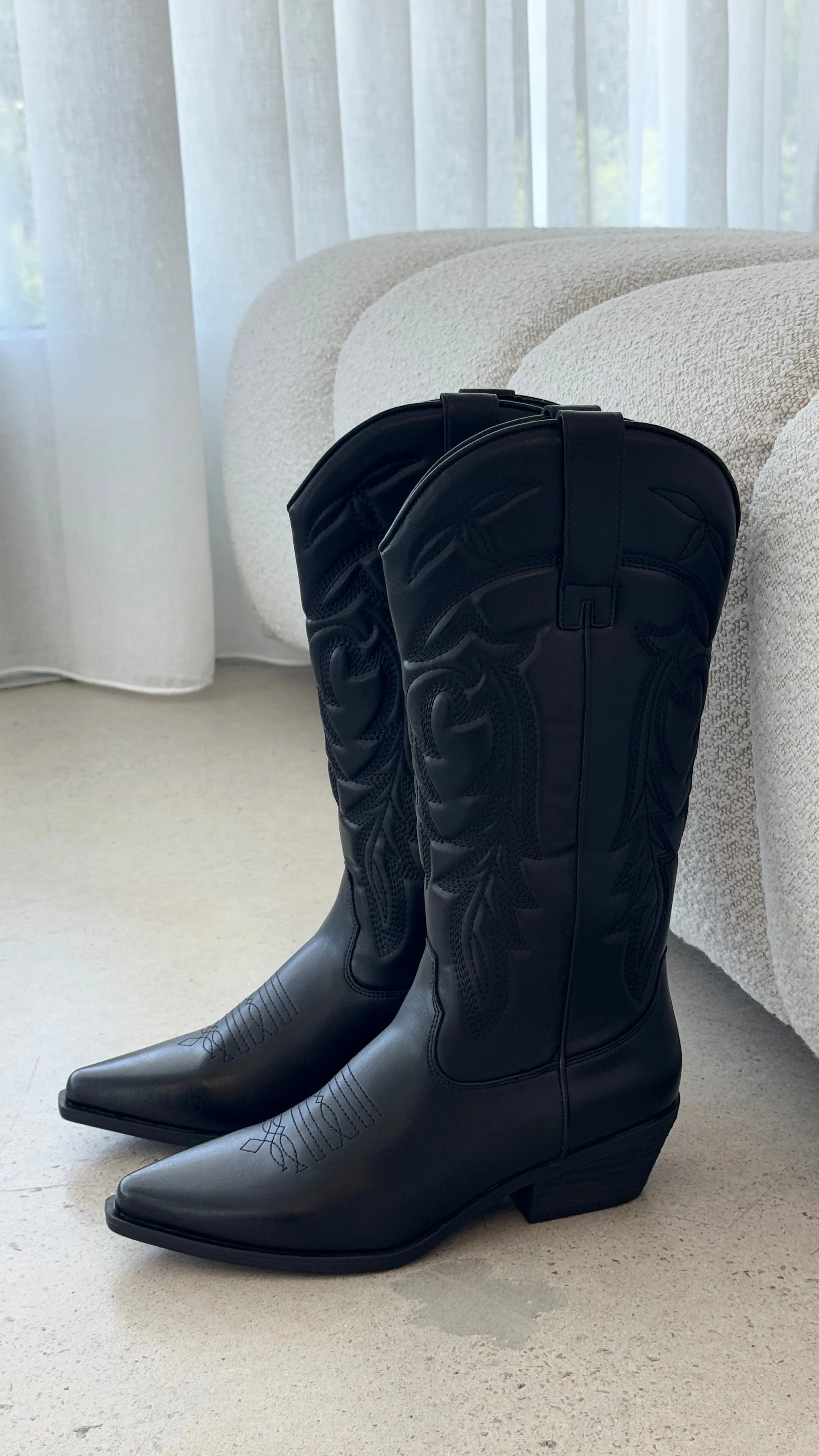Ottilie Boots - Black sold by Billy J