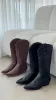 Ottilie Boots - Dark Tan sold by Billy J