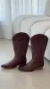 Ottilie Boots - Dark Tan sold by Billy J