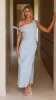 Simone Maxi Dress - Light Blue sold by Billy J