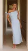 Simone Maxi Dress - Light Blue sold by Billy J