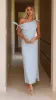 Simone Maxi Dress - Light Blue sold by Billy J