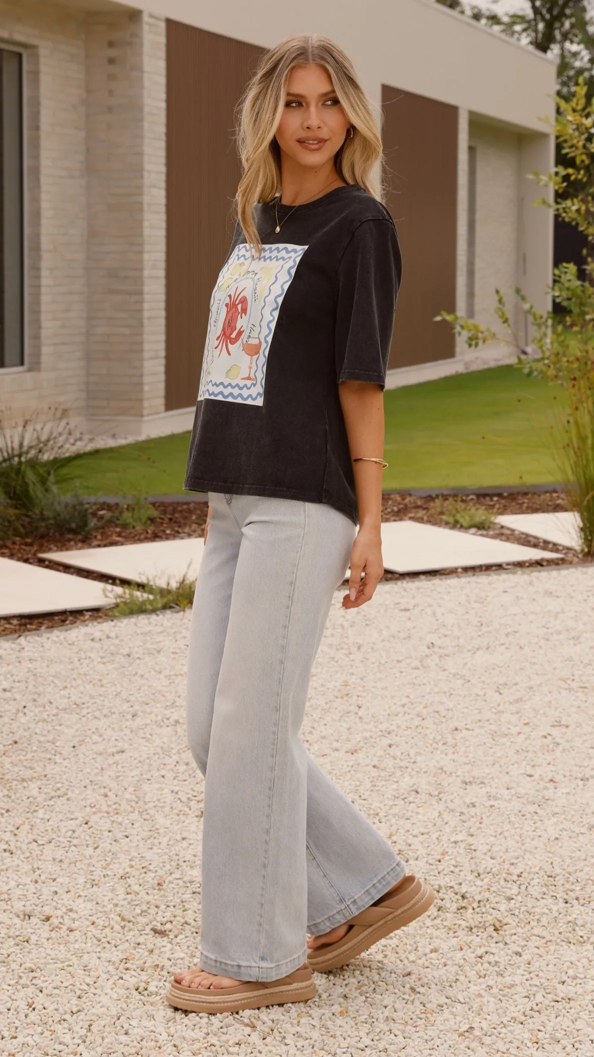 Tropic Tee - Black sold by Billy J product image thumbnail 3