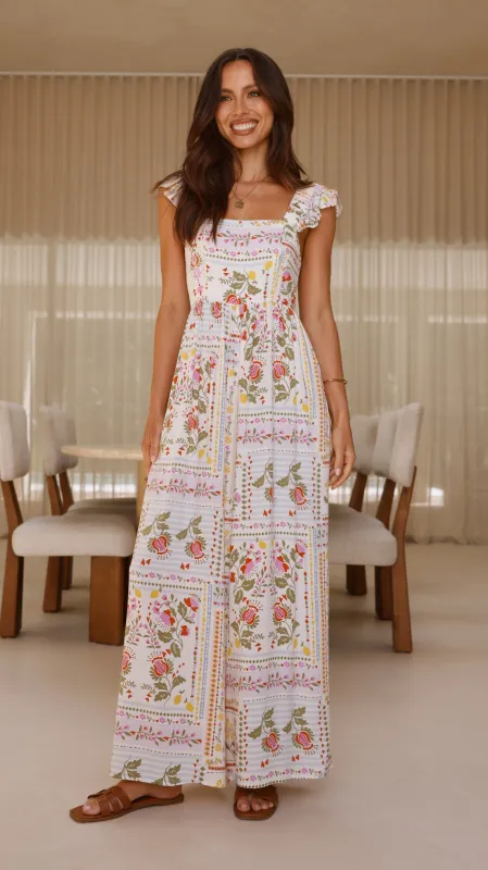 Lucinda Jumpsuit - Leah Print sold by Billy J