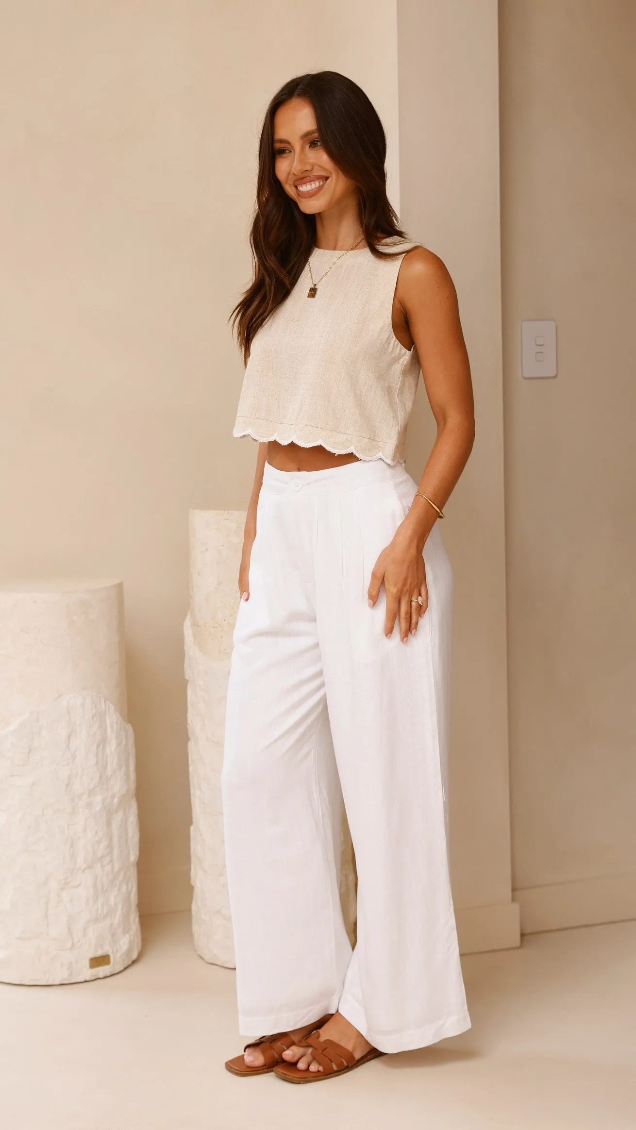 Sadie Top - Beige sold by Billy J product image thumbnail 4