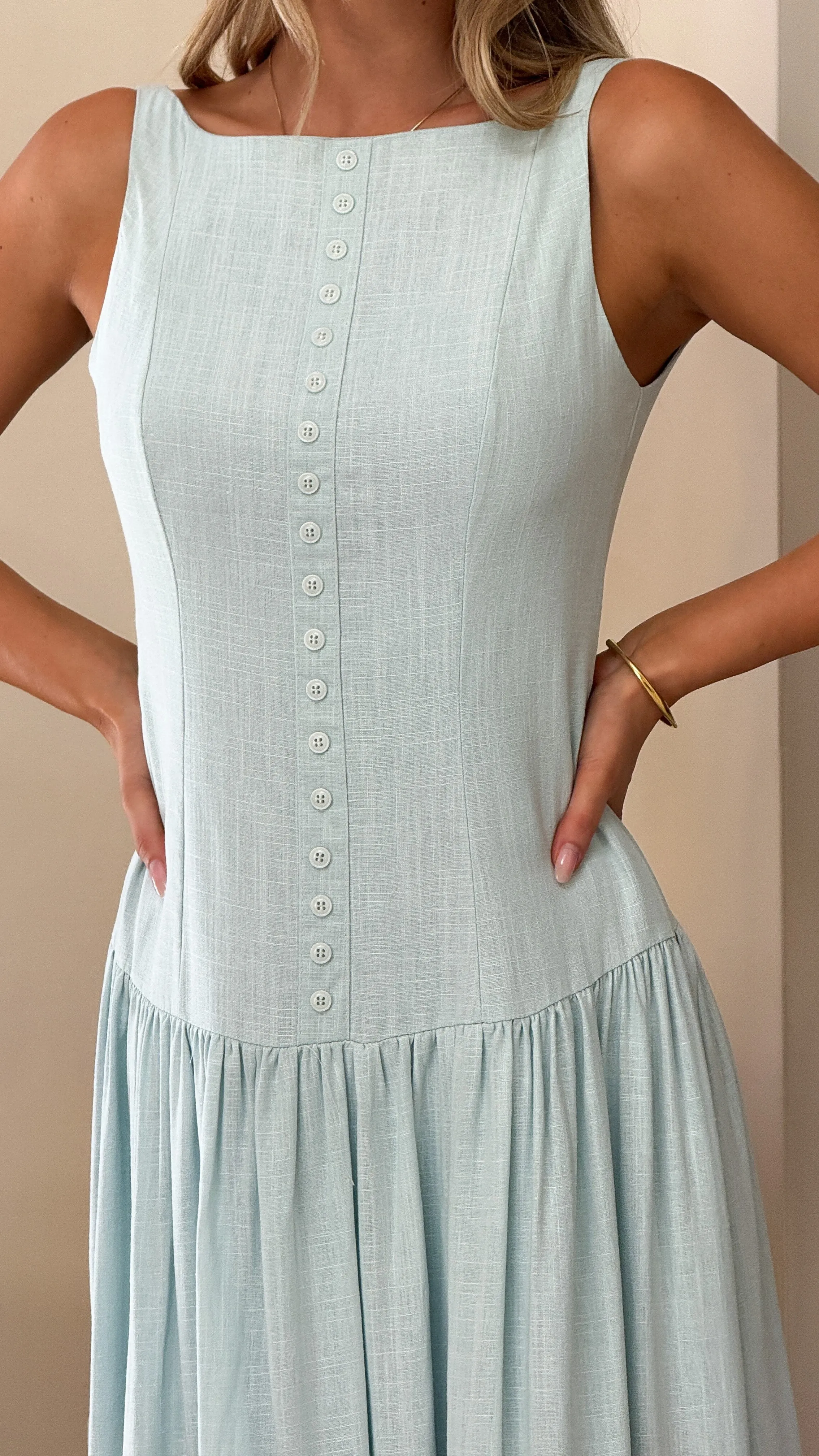 Kora Maxi Dress - Blue sold by Billy J product image thumbnail 5