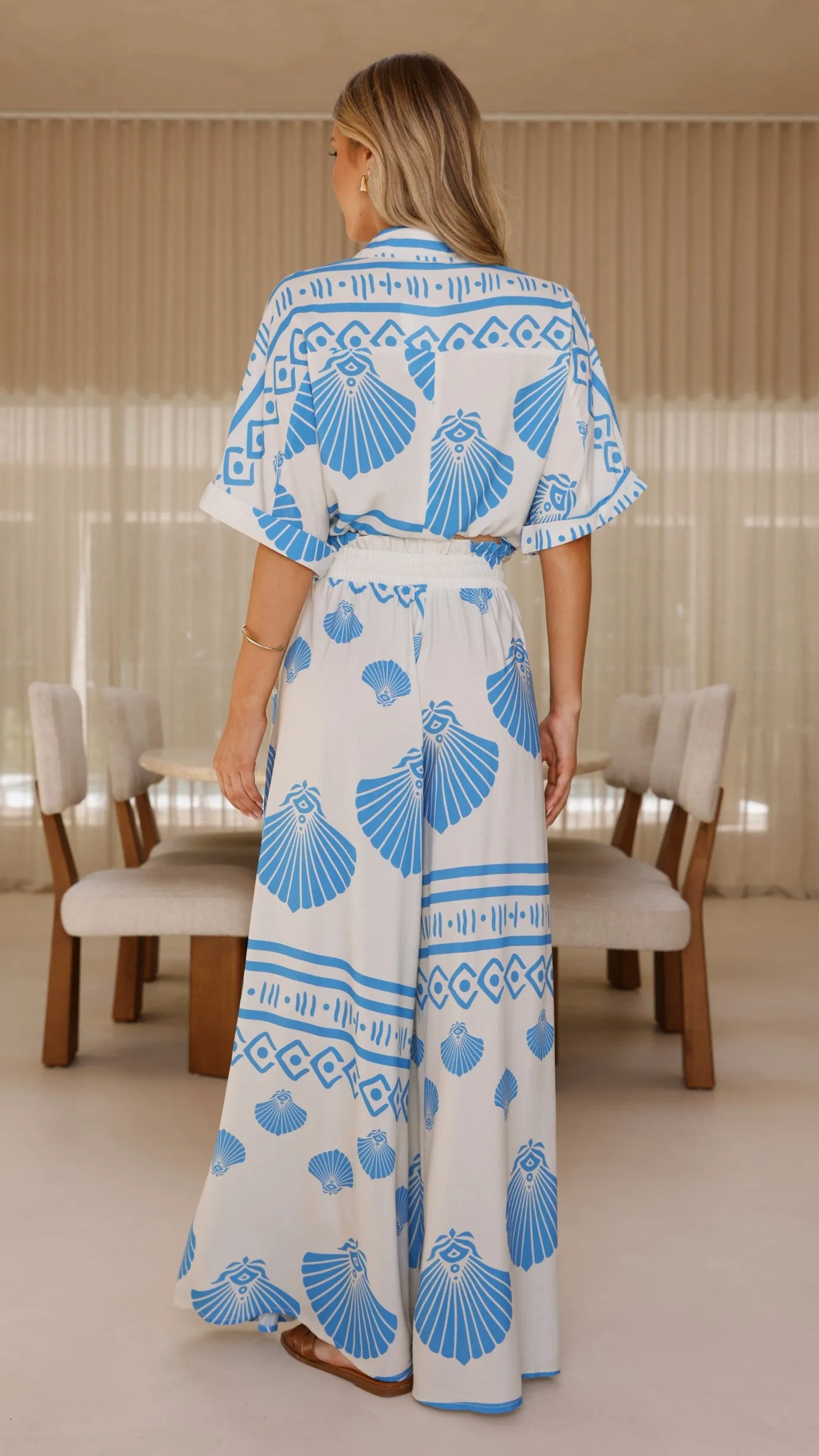 Daley Button Up Shirt - Sea Shell sold by Billy J product image thumbnail 2