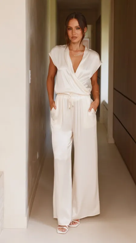 Brylee Pants - Cream sold by Billy J