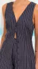 Chancellor Button Up Vest - Blue Stripe sold by Billy J