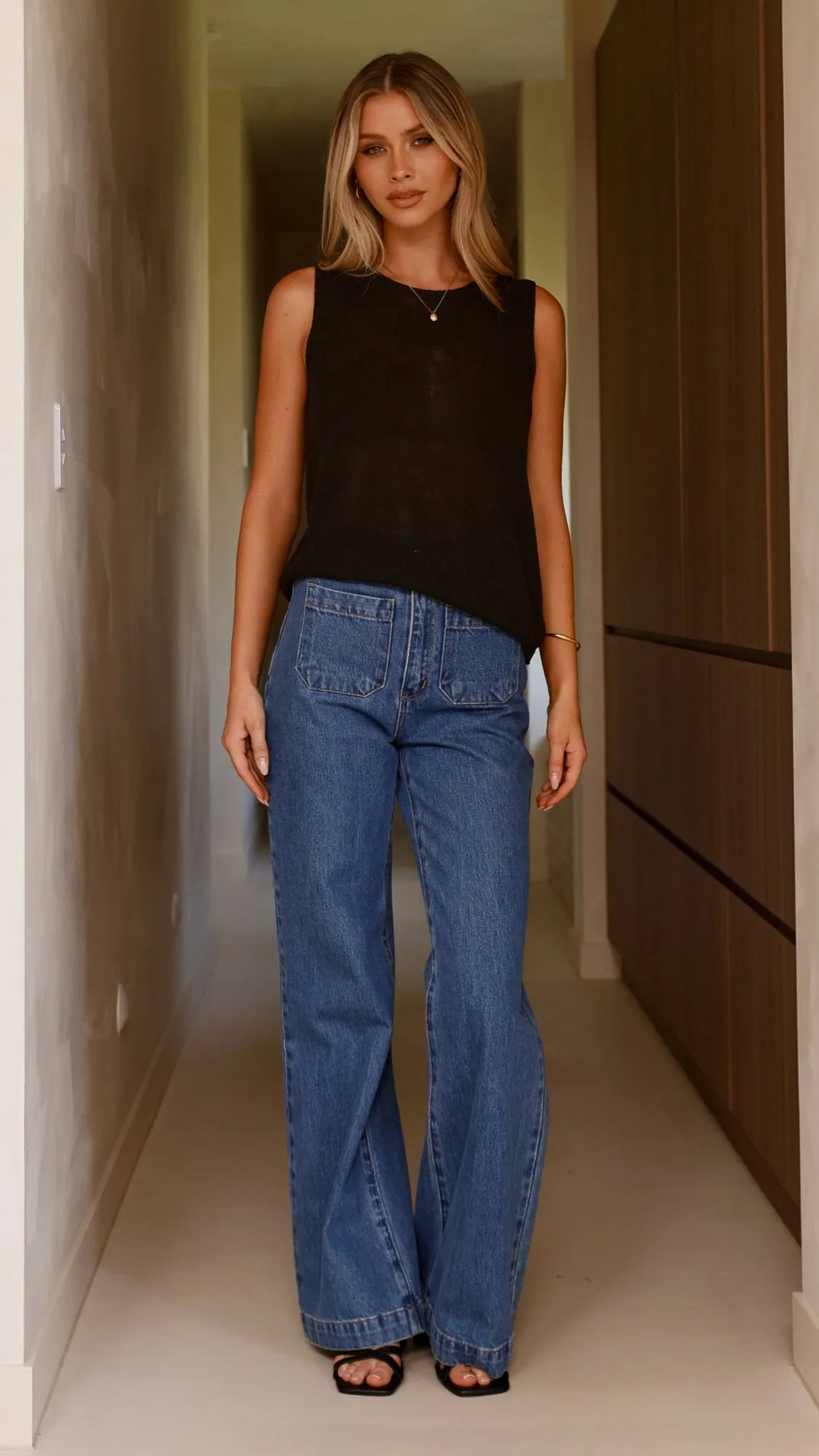 Fareeda Top - Black sold by Billy J product image thumbnail 3