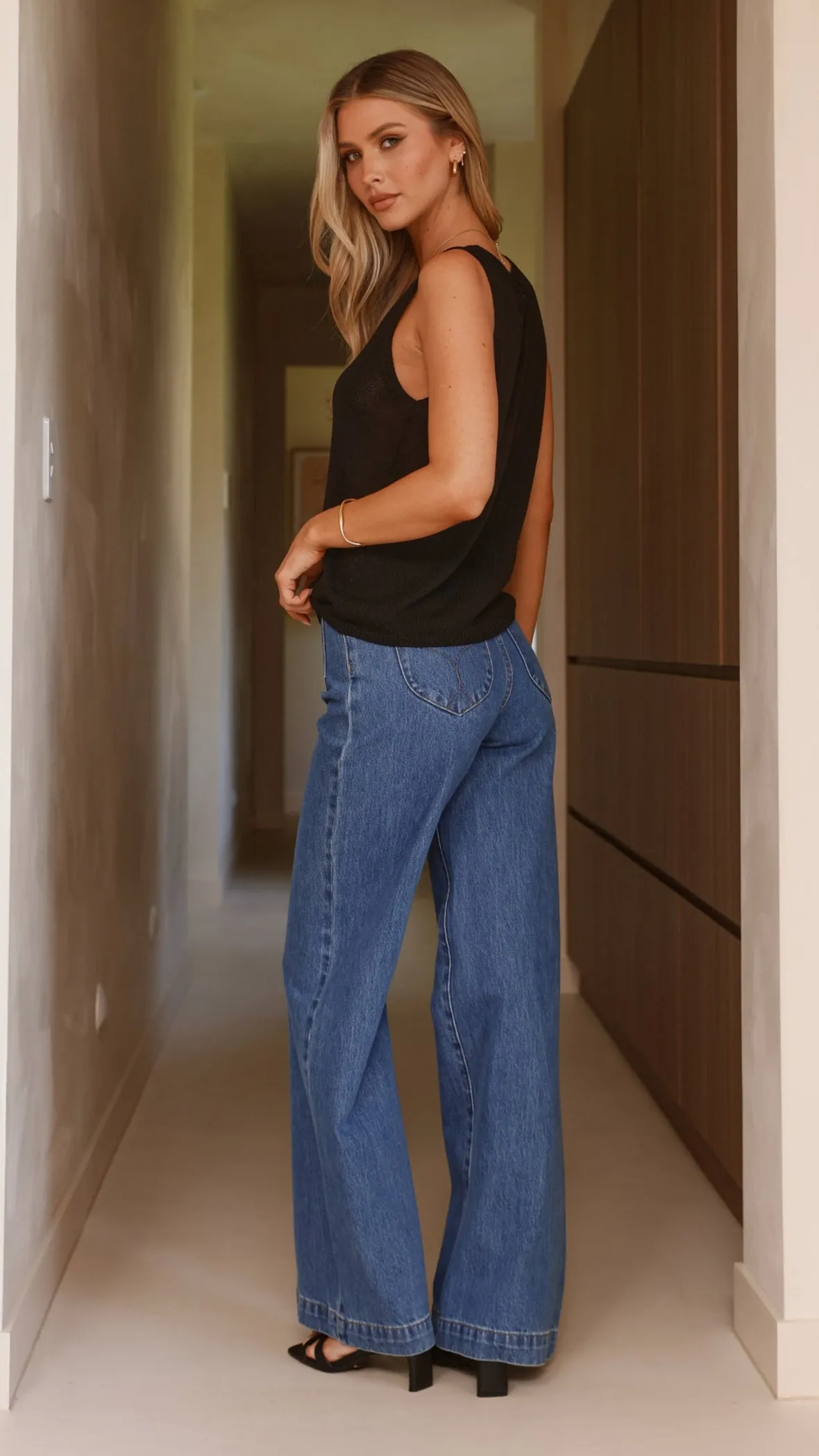 Fareeda Top - Black sold by Billy J product image thumbnail 4