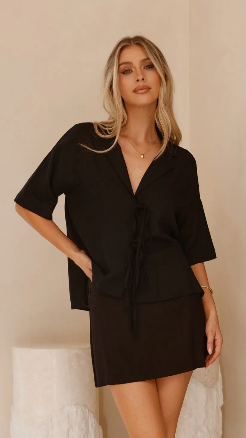 Louise Top - Black sold by Billy J product image thumbnail 5