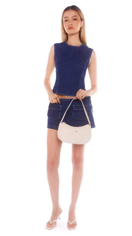 Dixiee Shoulder Bag - Beige Suede sold by Billy J product image thumbnail 3