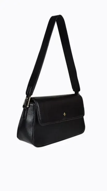Jocelyn Shoulder Bag - Black PU sold by Billy J product image thumbnail 5