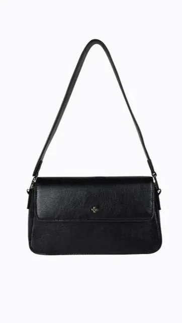 Jocelyn Shoulder Bag - Black PU sold by Billy J product image thumbnail 2