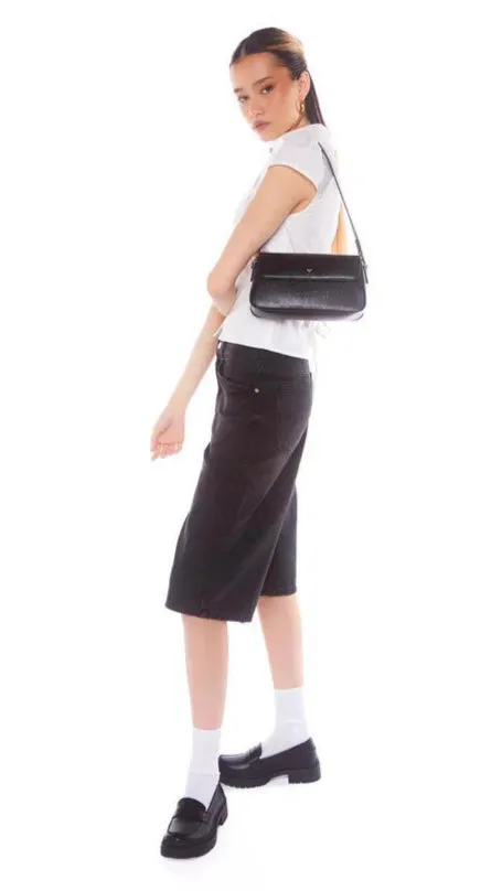 Jocelyn Shoulder Bag - Black PU sold by Billy J product image thumbnail 3