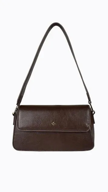 Jocelyn Shoulder Bag - Choc PU sold by Billy J product image thumbnail 5