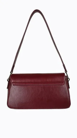 Jocelyn Shoulder Bag - Burgundy PU sold by Billy J product image thumbnail 3
