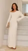 Soulina Knit Maxi Dress - Cream sold by Billy J