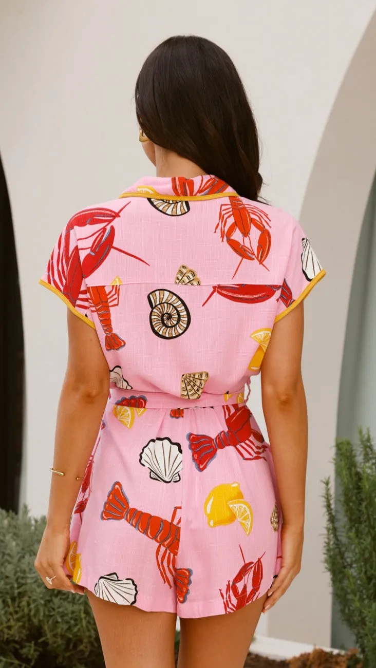 Eilis Playsuit - Shell Lover Print sold by Billy J product image thumbnail 2