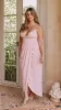Charlotte Draped Maxi Dress - Pink sold by Billy J