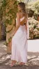 Halle One Shoulder Maxi Dress - Pink sold by Billy J