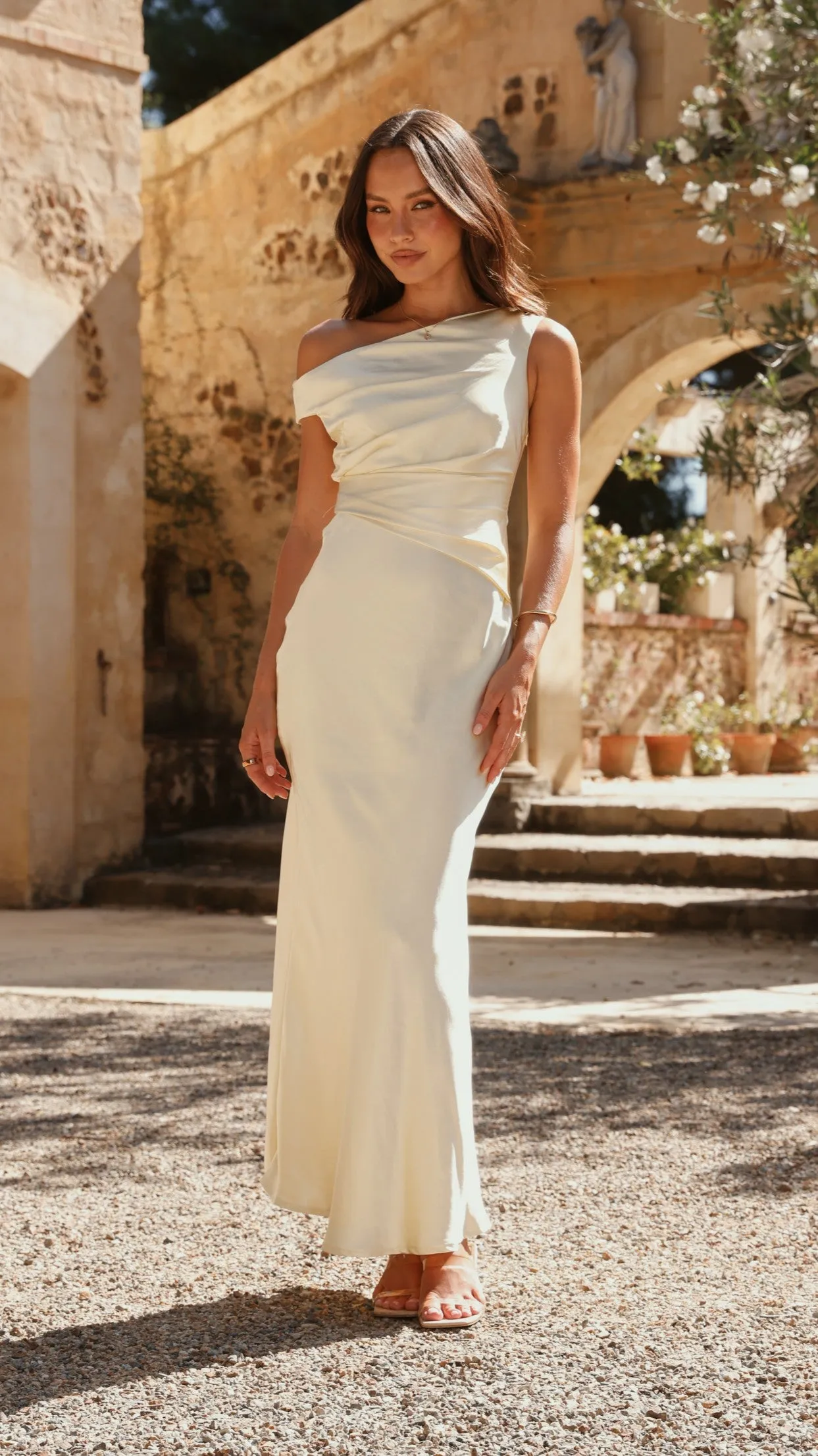 Auria Off Shoulder Maxi Dress - Yellow sold by Billy J product image thumbnail 4