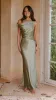 Auria Off Shoulder Maxi Dress - Olive sold by Billy J