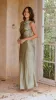 Auria Off Shoulder Maxi Dress - Olive sold by Billy J