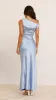 Auria Off Shoulder Maxi Dress - Blue sold by Billy J