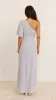 Emma One Sleeve Maxi Dress - Silver sold by Billy J