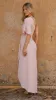 Emma One Sleeve Maxi Dress - Dusty Pink sold by Billy J