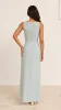 Pamela V Neck Maxi Dress - Sage sold by Billy J