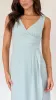 Pamela V Neck Maxi Dress - Sage sold by Billy J