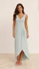 Pamela V Neck Maxi Dress - Sage sold by Billy J