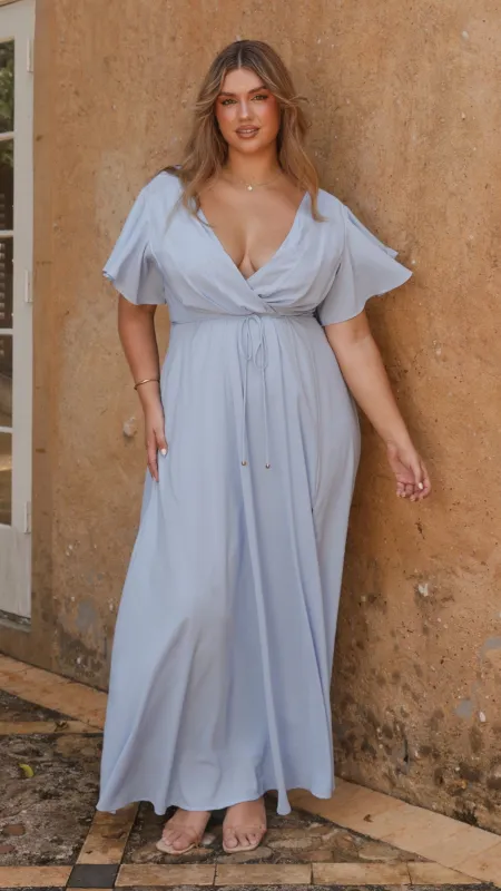 Charlize Maxi Dress - Blue sold by Billy J