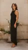 Genevieve Boat Neck Maxi Dress - Black sold by Billy J