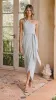 Clara One Shoulder Maxi Dress - Sage sold by Billy J