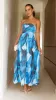 Tessah Maxi Dress - Blue Print sold by Billy J