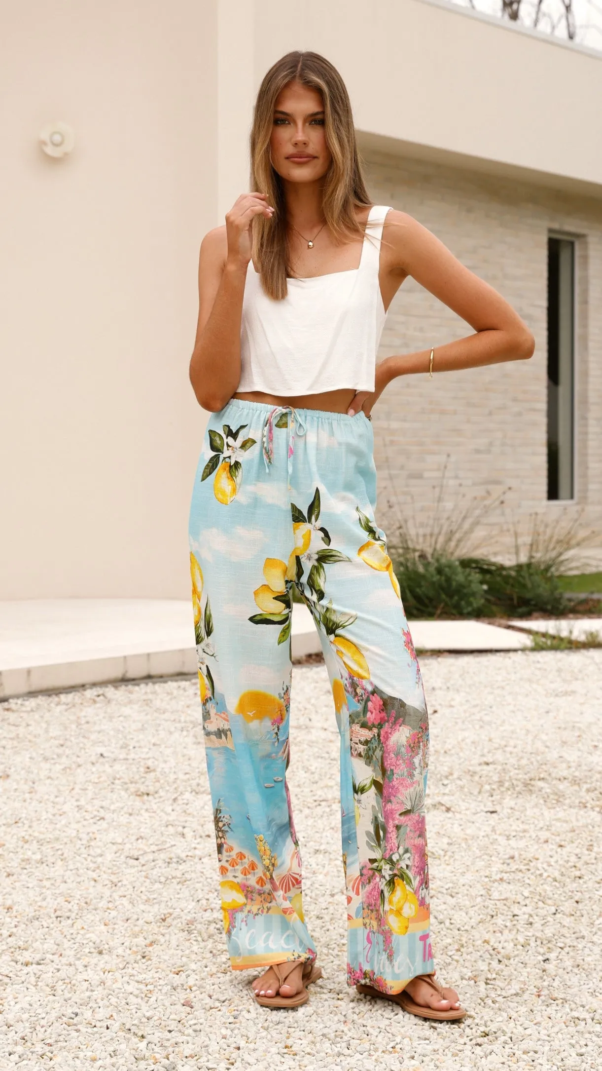 Palavi Pants - Limoncello Print sold by Billy J product image thumbnail 3