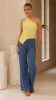 Alyssia One Shoulder Top - Yellow sold by Billy J