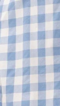 Mahalie Button Up Top - Sky Blue Check sold by Billy J product image thumbnail 5